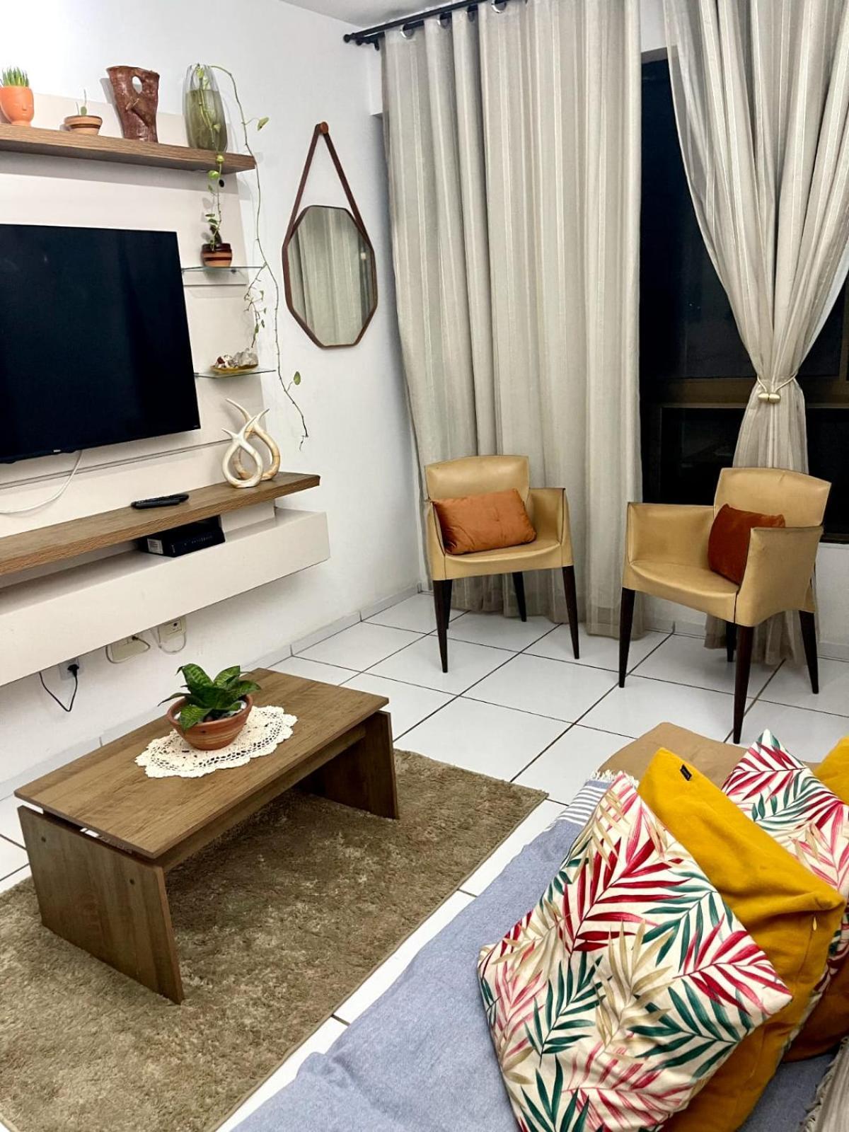 Apto Aconchegante E Moderno Recife Bagian luar foto